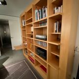 Architect bookcase - beech veneer