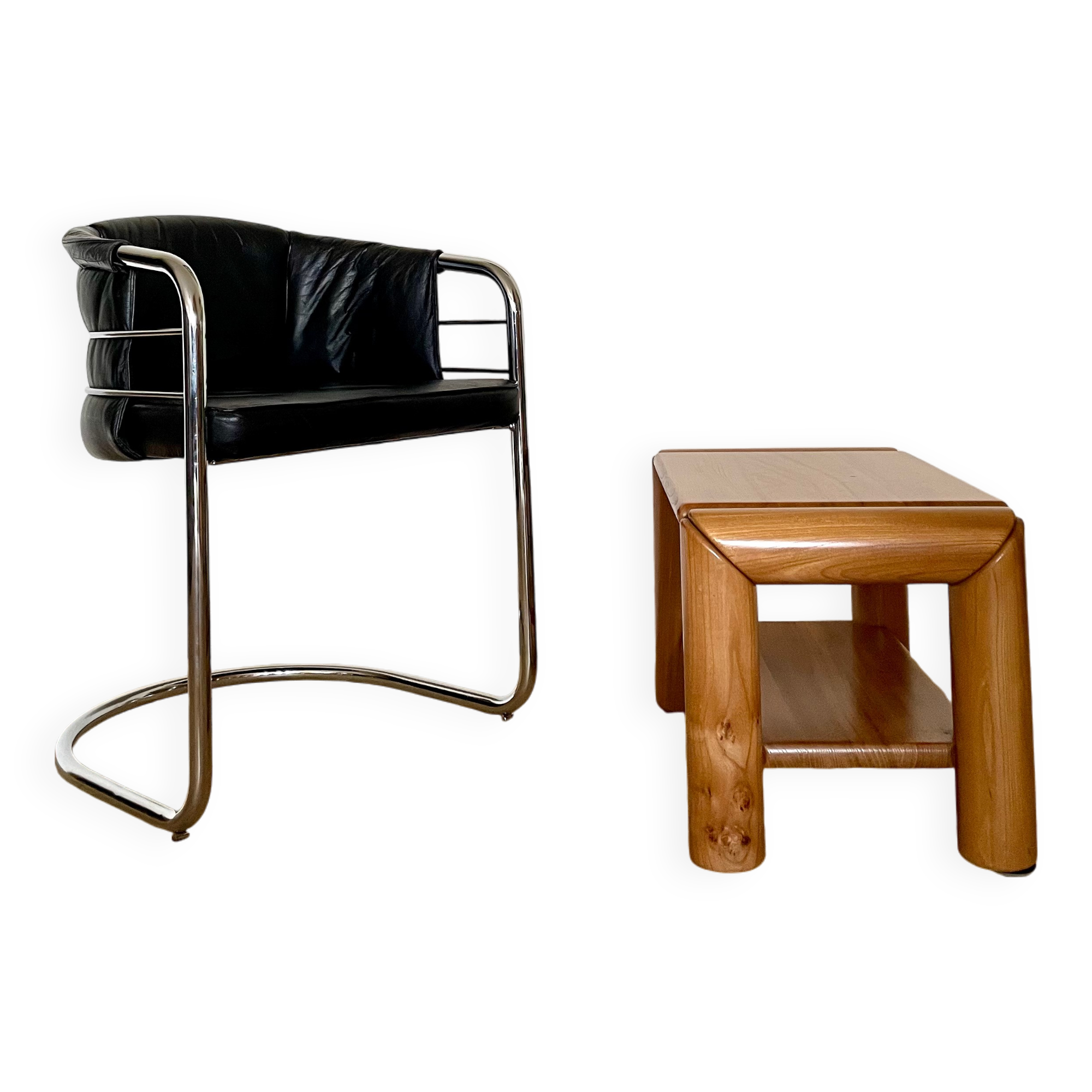 Chaise / fauteuil italien années 80