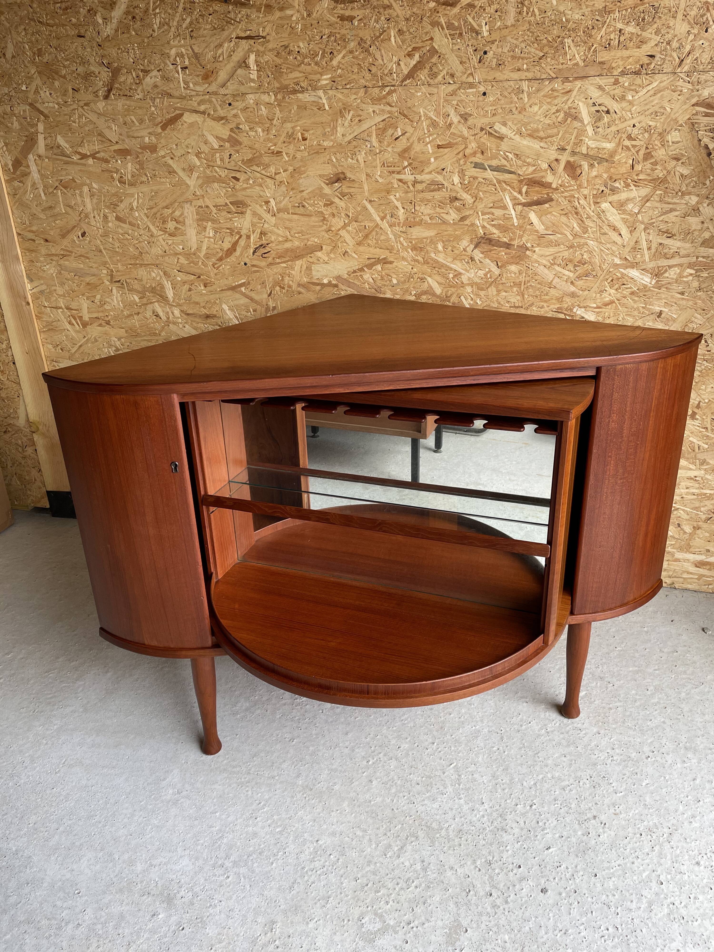 Torbjorn Afdal teak bar furniture 1960
