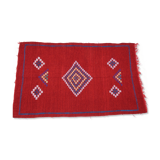 Tapis berbère rouge moyen atlas 154x93