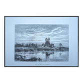 Ross Castle, Killarney, Ireland, printed illustration from 1879.