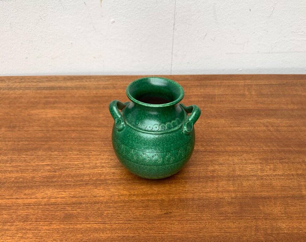 Mid-century German studio pottery vase by Wilhelm Kagel, Partenkirchen, 1960s.