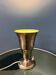 Table uplighter lamp "Cup" in metal, silver colour