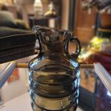 Smoked glass pitcher – 1970s