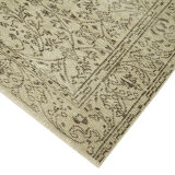 Handmade contemporary oriental beige carpet 190 cm x 295 cm