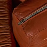Fauteuil en cuir années 1970