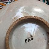 Lot de 8 assiettes argile de Fès