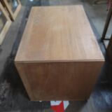 Bedside table wood aero-gum inlaid