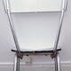 Chaise formica blanc et noir années 70
