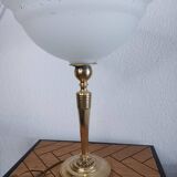 Lampe art-déco en laiton