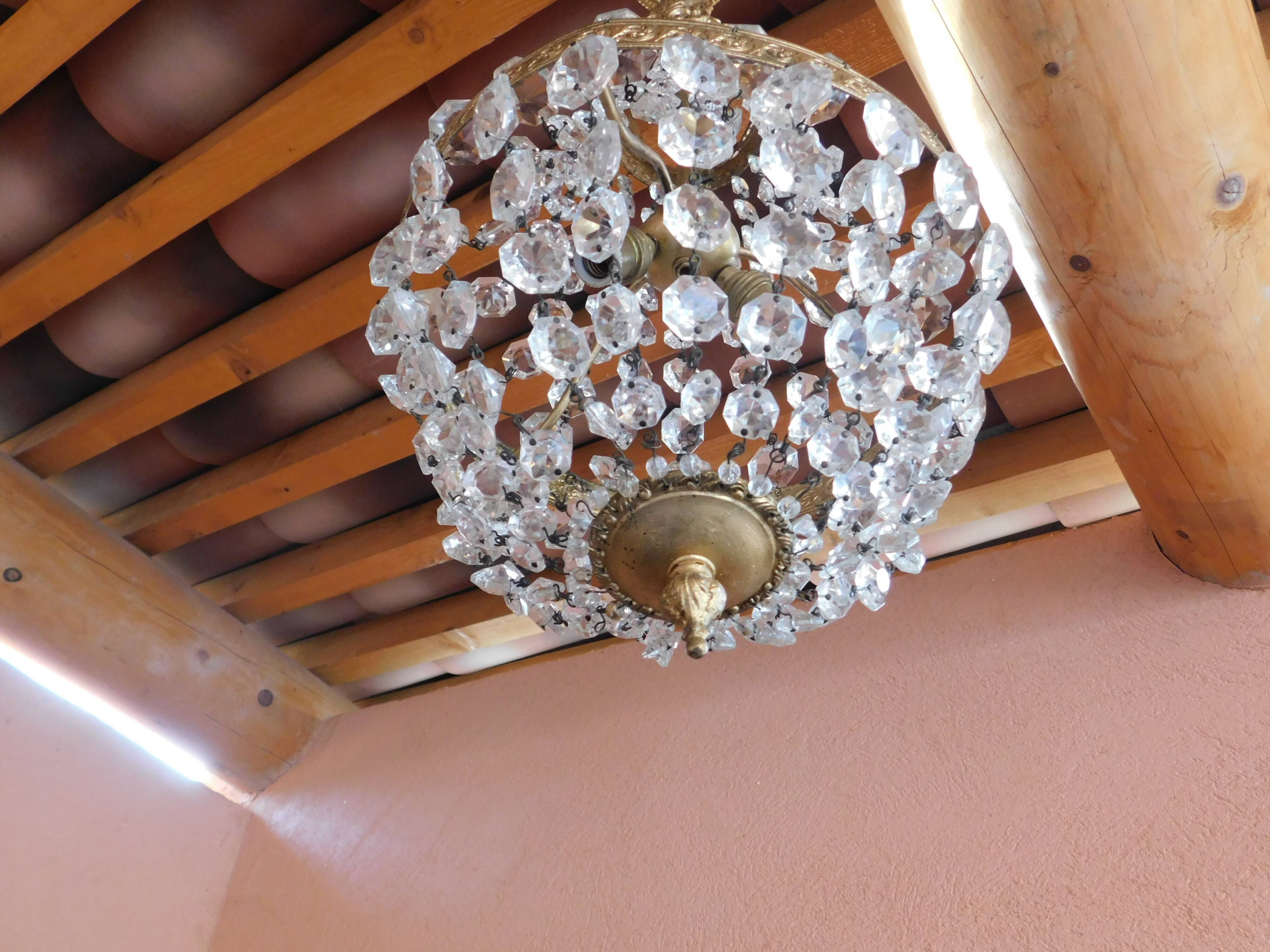Hot air balloon chandelier - 25 cm