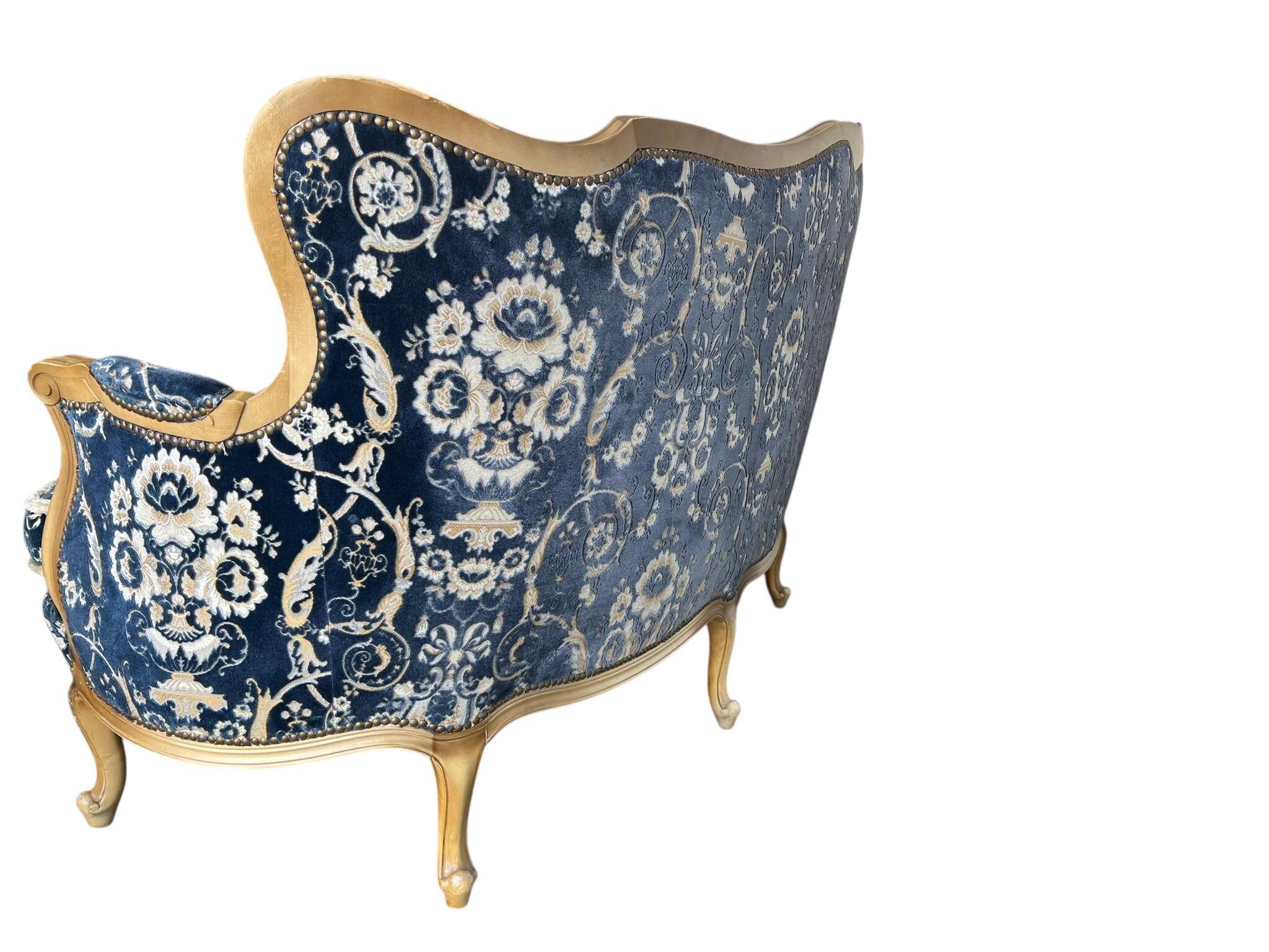 retro vintage baroque sofa