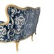 retro canapé baroque vintage