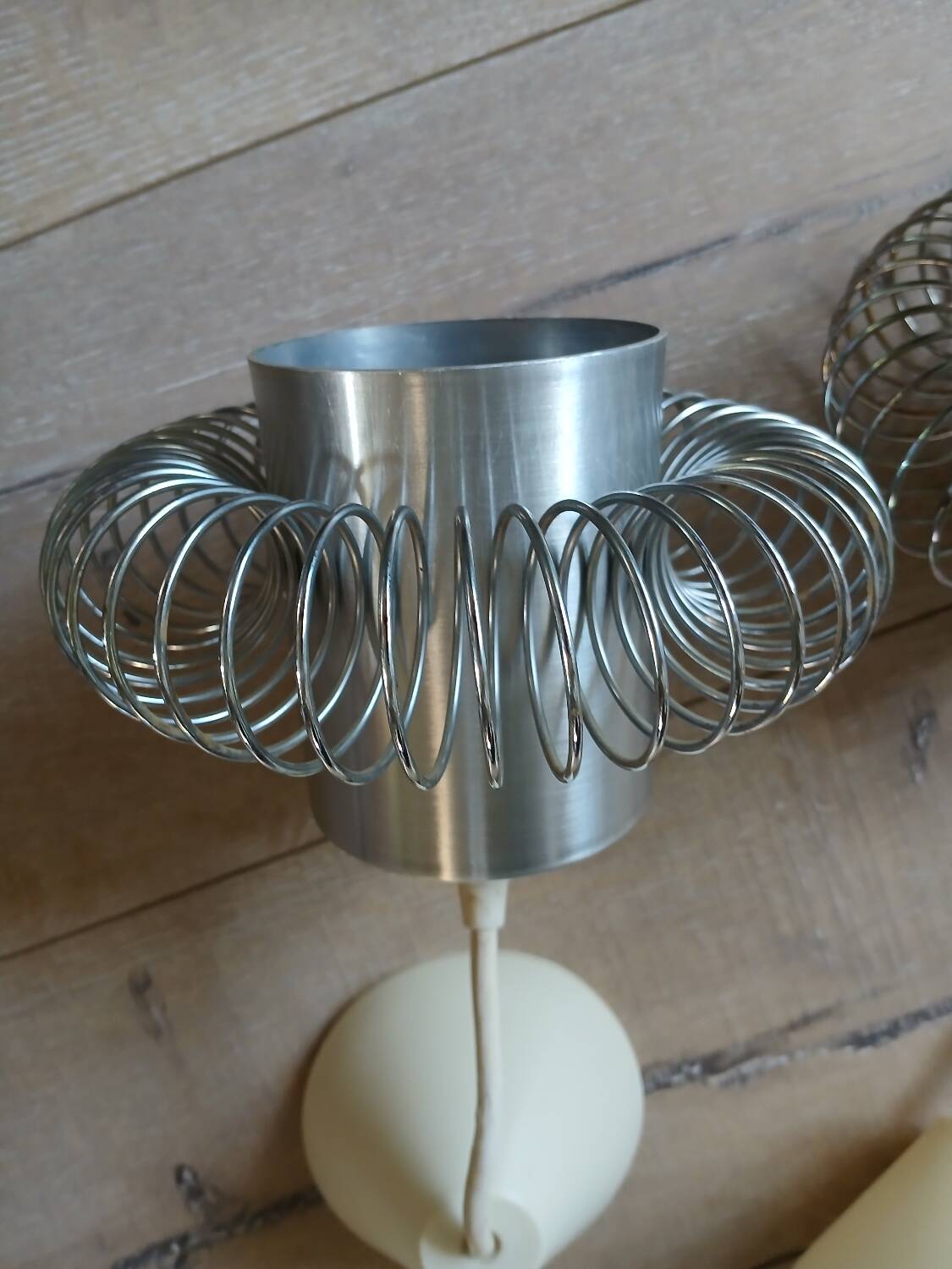 Pair of 70s pendant lights