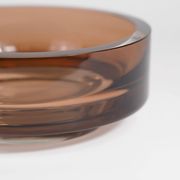 Rare modern glass bowl from the mid-century by Kaj Franck for Nuutajärvi Notsjö.