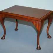 Queen Anne Vintage Wooden Coffee Table