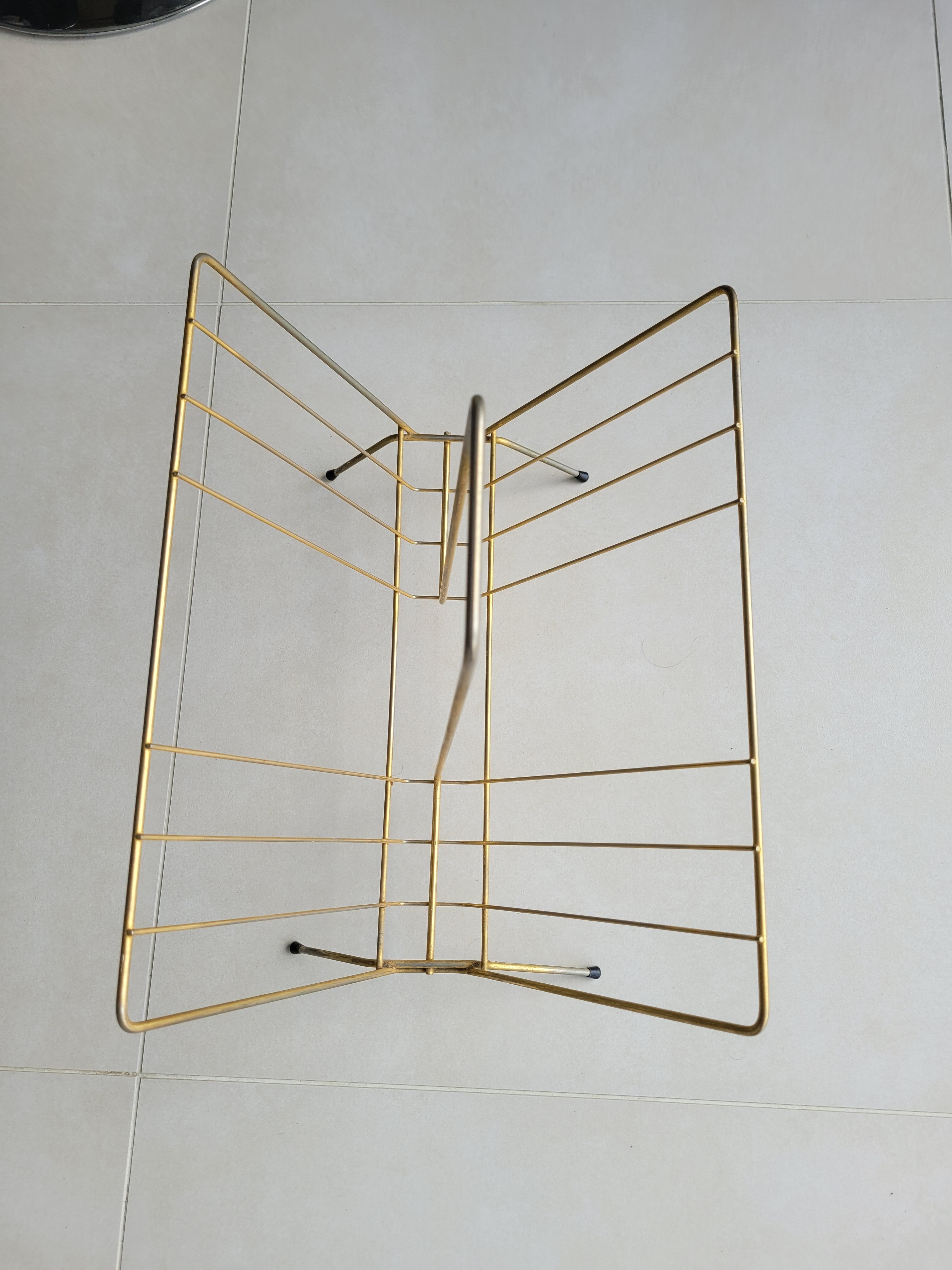 Brass magazine holder