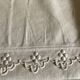 19th country pillowcase in raw linen canvas