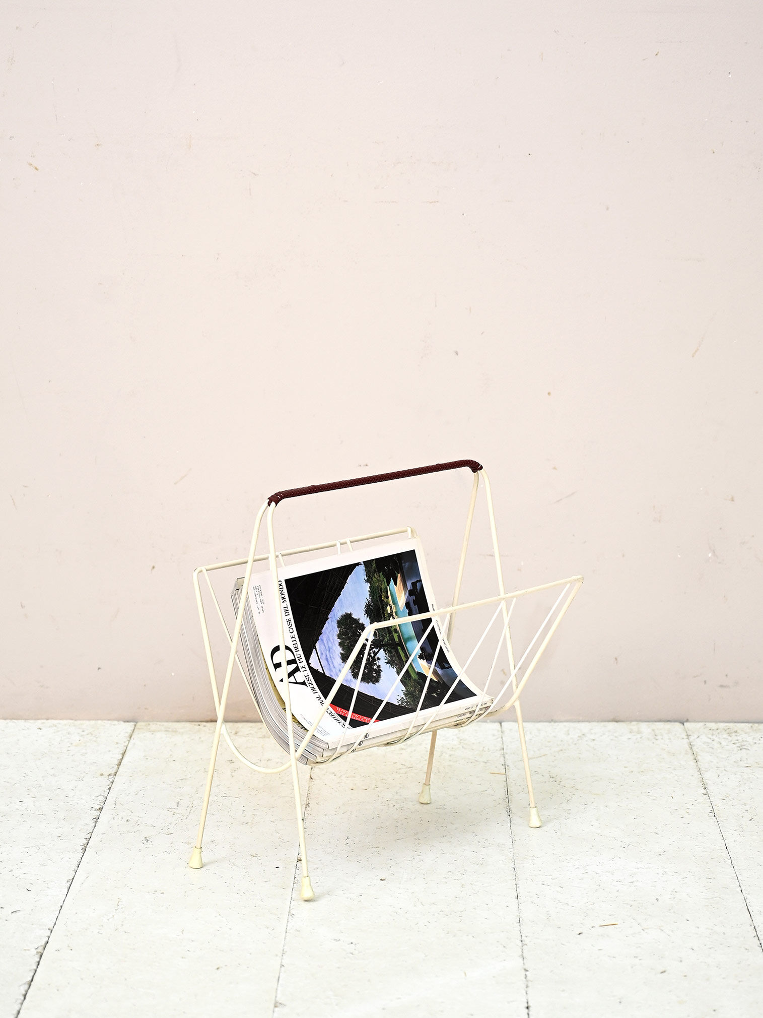 Vintage magazine rack