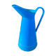 Broc vintage en métal émaillé bleu