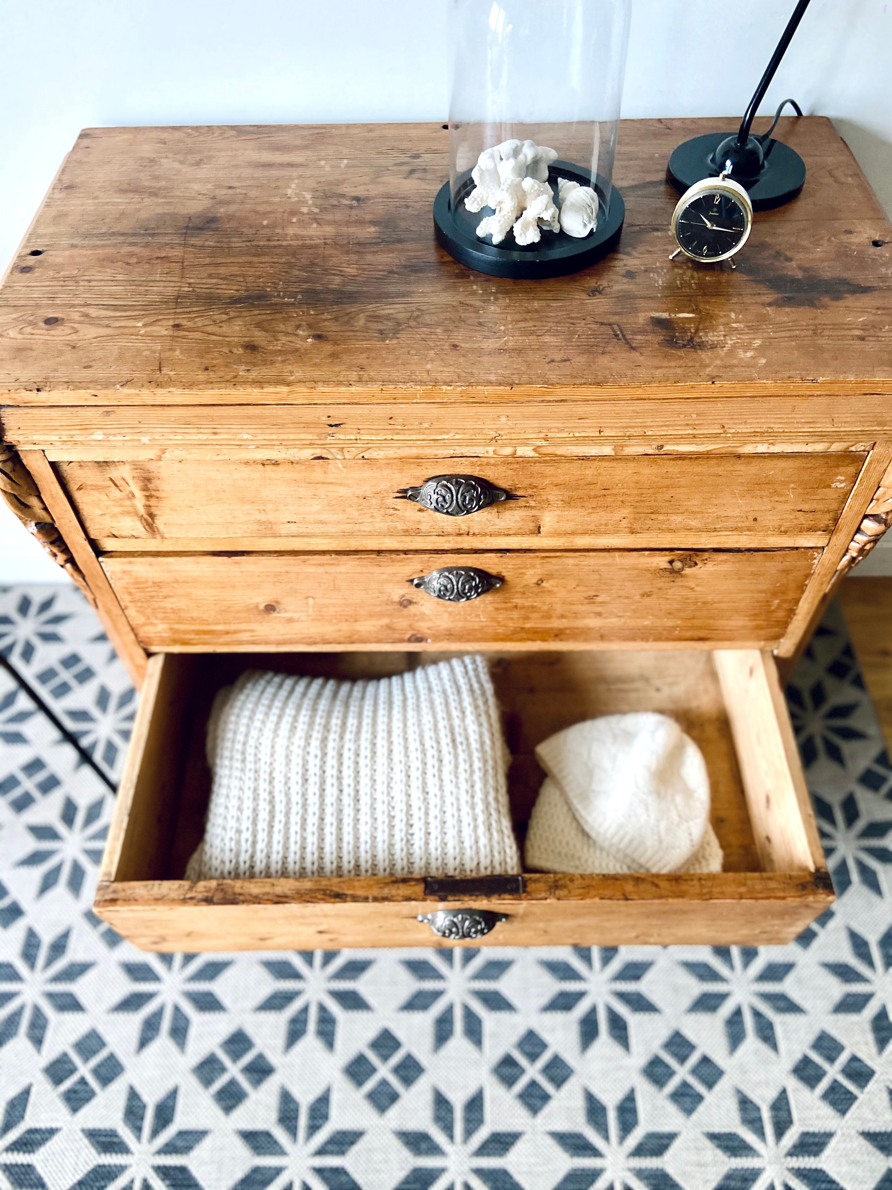 Old counter furniture - chest of drawers