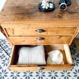 Old counter furniture - chest of drawers