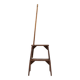 French Industrial Wooden Stepladder, 1900s