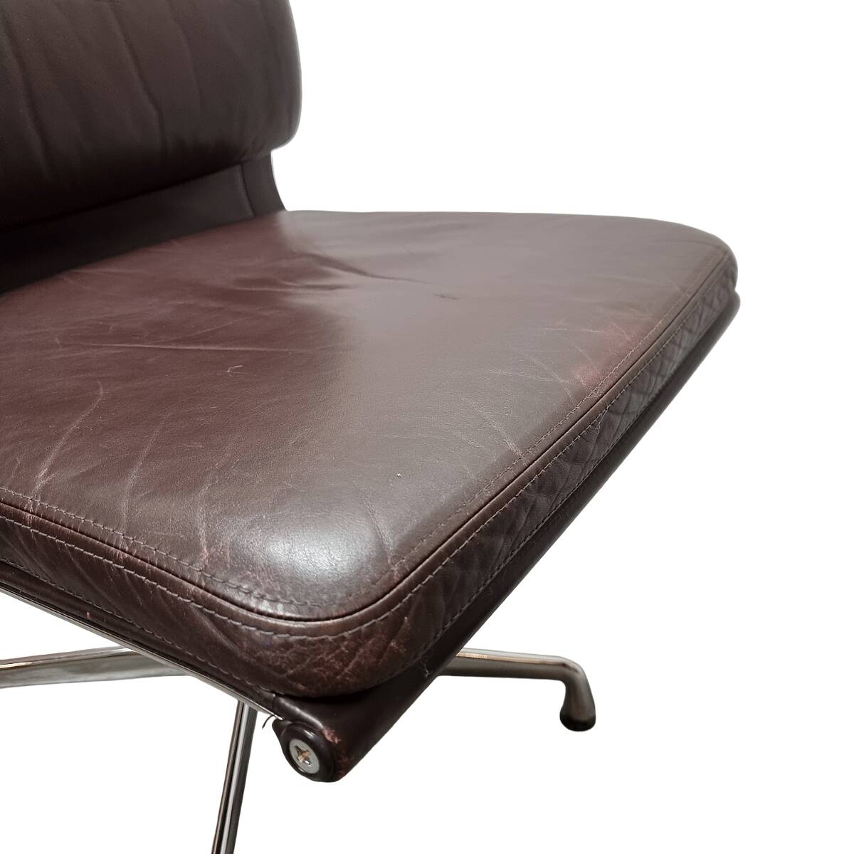 EA206 Soft Pad Chair By Charles And Ray Eames For Herman Miller Vitra, 1970