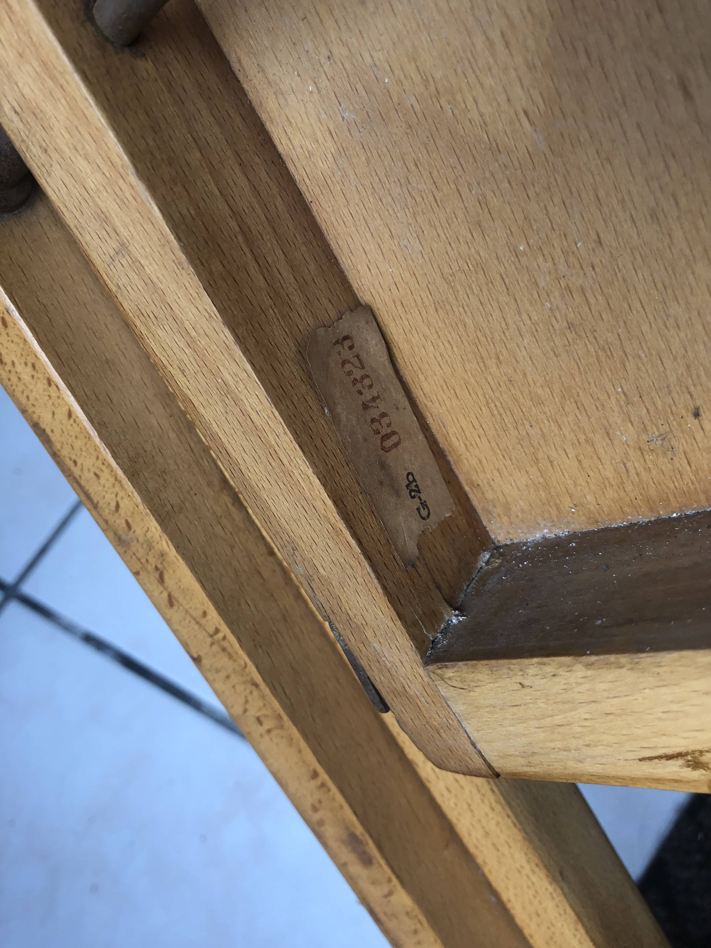 3 Thonet B751 folding chairs curved wood