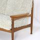 Set van designer bank + 2 fauteuils 'Sliedrecht' - opnieuw bekleed