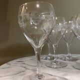Verres gravés anciens