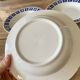 Vintage plates sea pattern