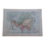 Larousse map of Asia