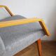 Pair of 1970s Armchairs by Mier with new fabric