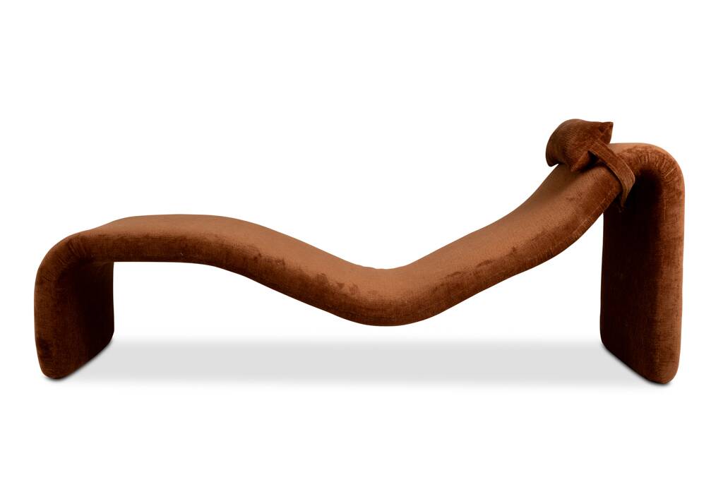 Olivier Mourgue. Chaise longue model "Djinn". 1960s.