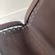 Fauteuil scandinave en cuir cognac "Siesta" par Ingmar Relling pour Westnofa 1960