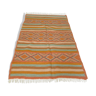 Tapis kilim rug berbère boho motif géométrique ethnique 210x125cm