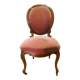 Pair of Napoleon III medallion chairs