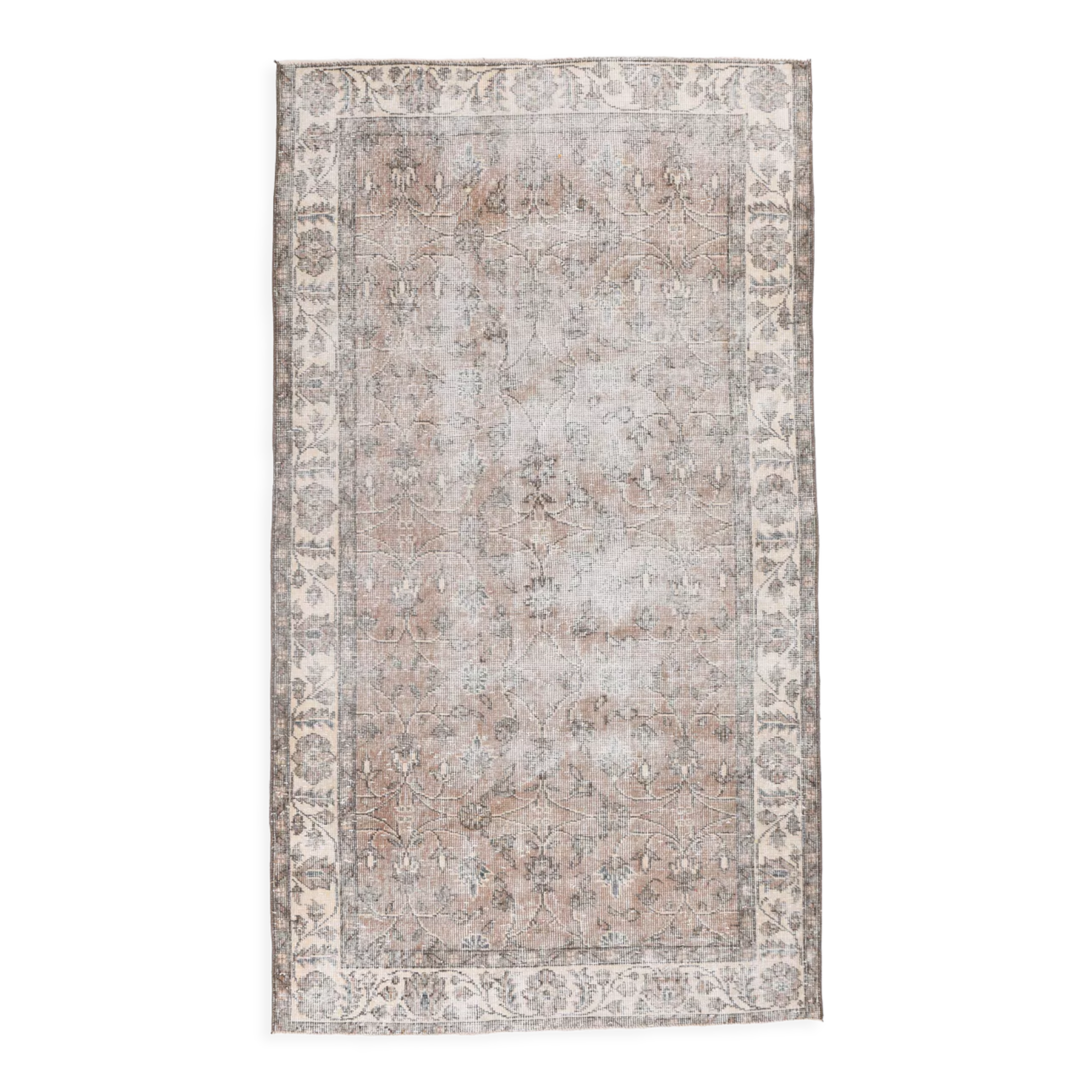 Pastel farmhose vintage rug 118x209cm
