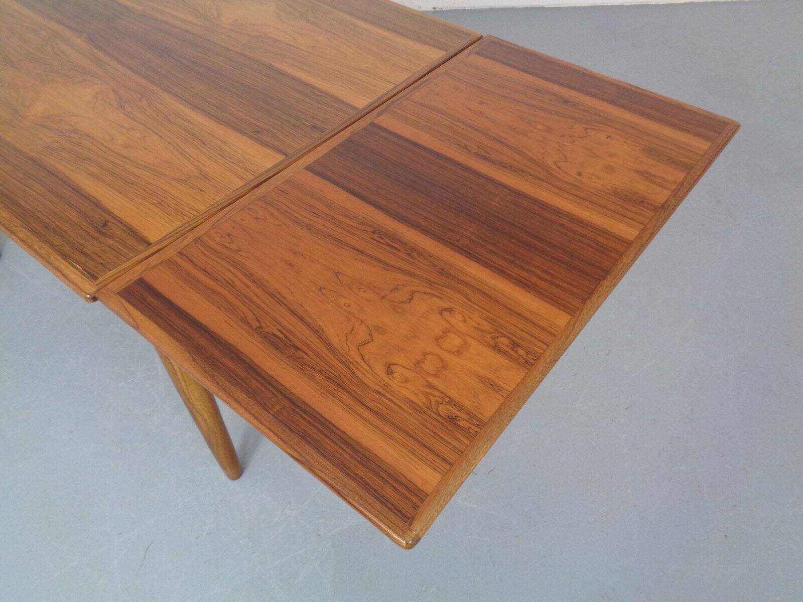 Danish Extendable Dining Table by Rosewood, 1960s