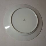 Fine porcelain dinner plate with blue flower, Winterling, Markletheuthen Bavaria