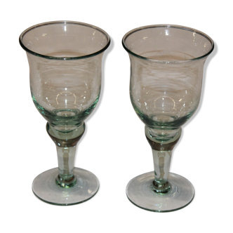 Pair of absinthe glasses