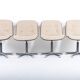 Set of 4 Strafor 451 armchairs by Randall Buck, 1970s