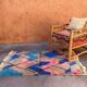 Colorful Beni M'Rirt Berber rug - 150 x 106 cm