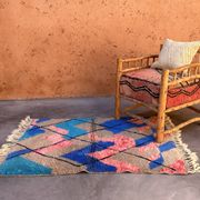 Colorful Beni M'Rirt Berber rug - 150 x 106 cm