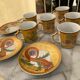 Charming coffee/tea service in porcelain – Asian style