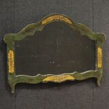 Mirror wooden lacquered and painted 83x115cm