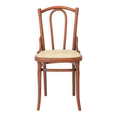 Chaise en bois cintré antique dans le style de Thonet n° 56   Autrichienne des années 1930-1940