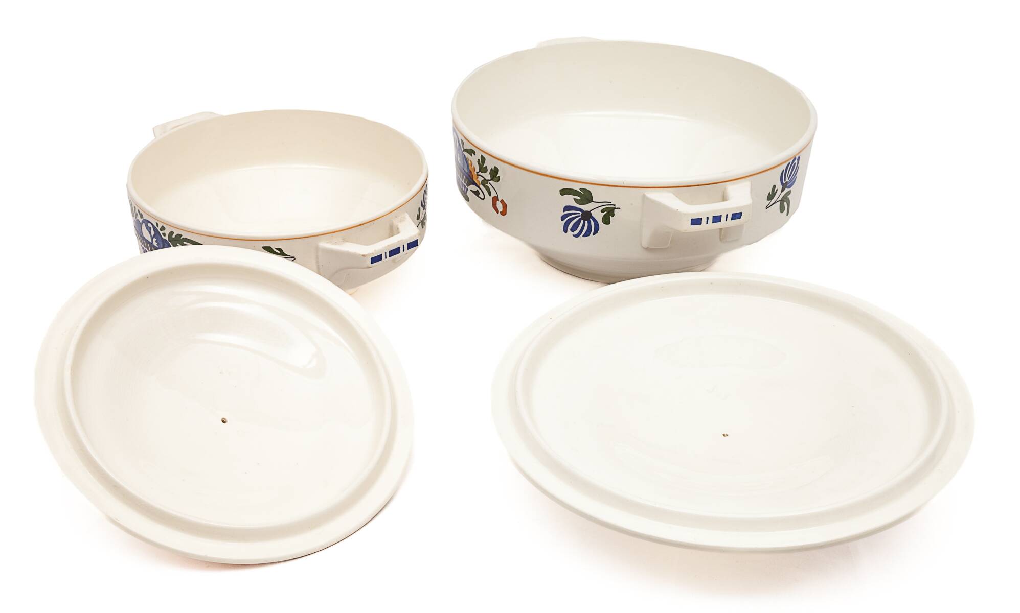 Lunéville earthenware dinner service