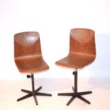 Pair of 60s adjustable Pagholz chairs